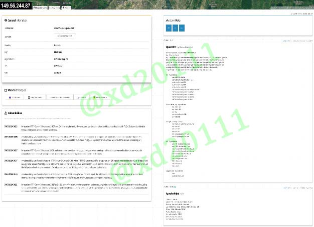 Figure 15: Shodan Host Summary