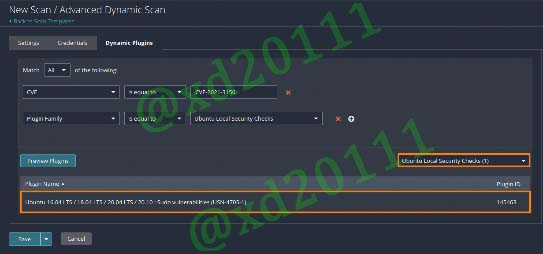 Figure 43: Ubuntu Local Security Check Plugin for CVE-2021-3156